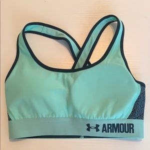 Under Armour Teal Sports Bra